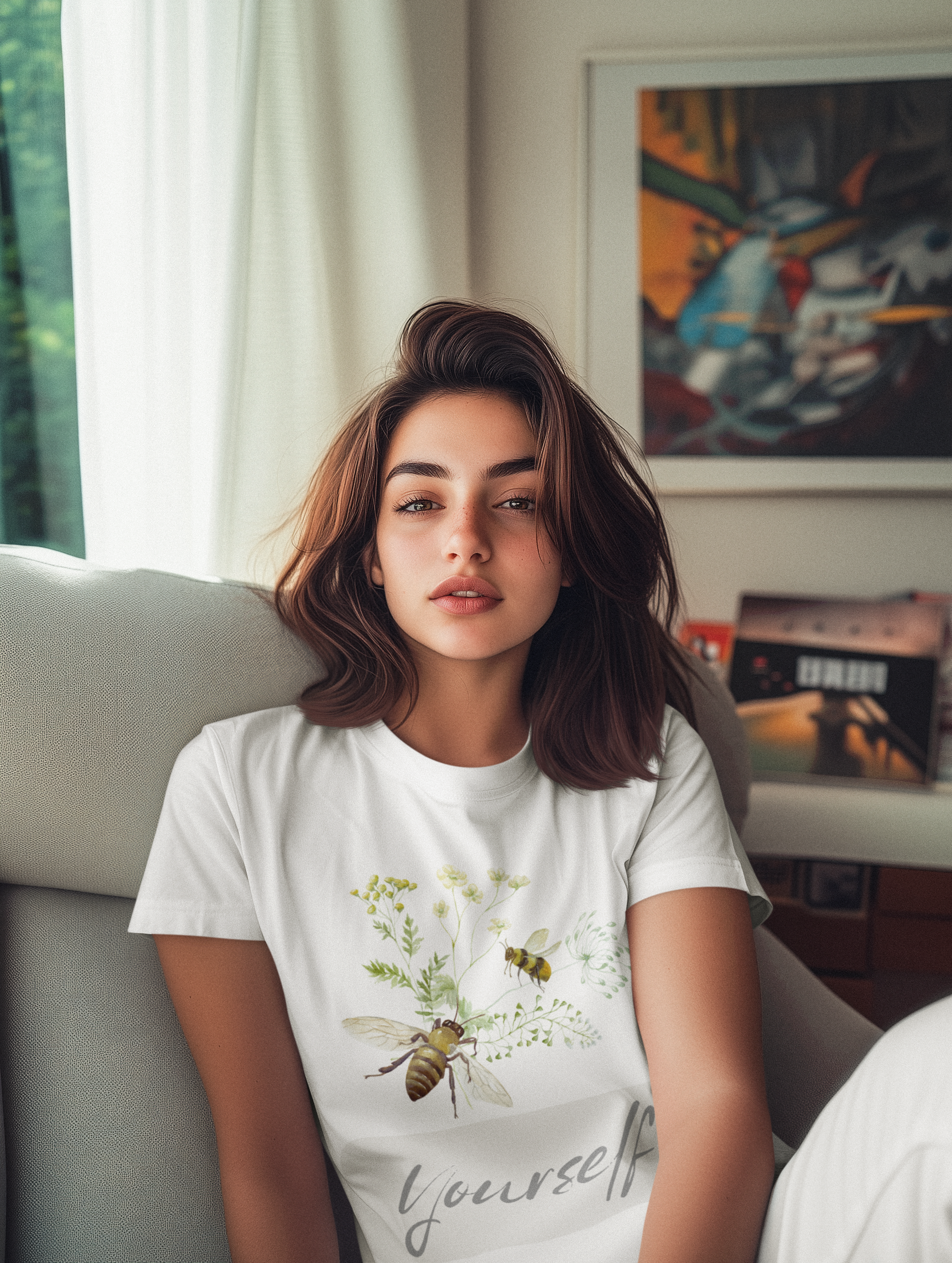 Bee Yourself- Unisex Premium t-shirt